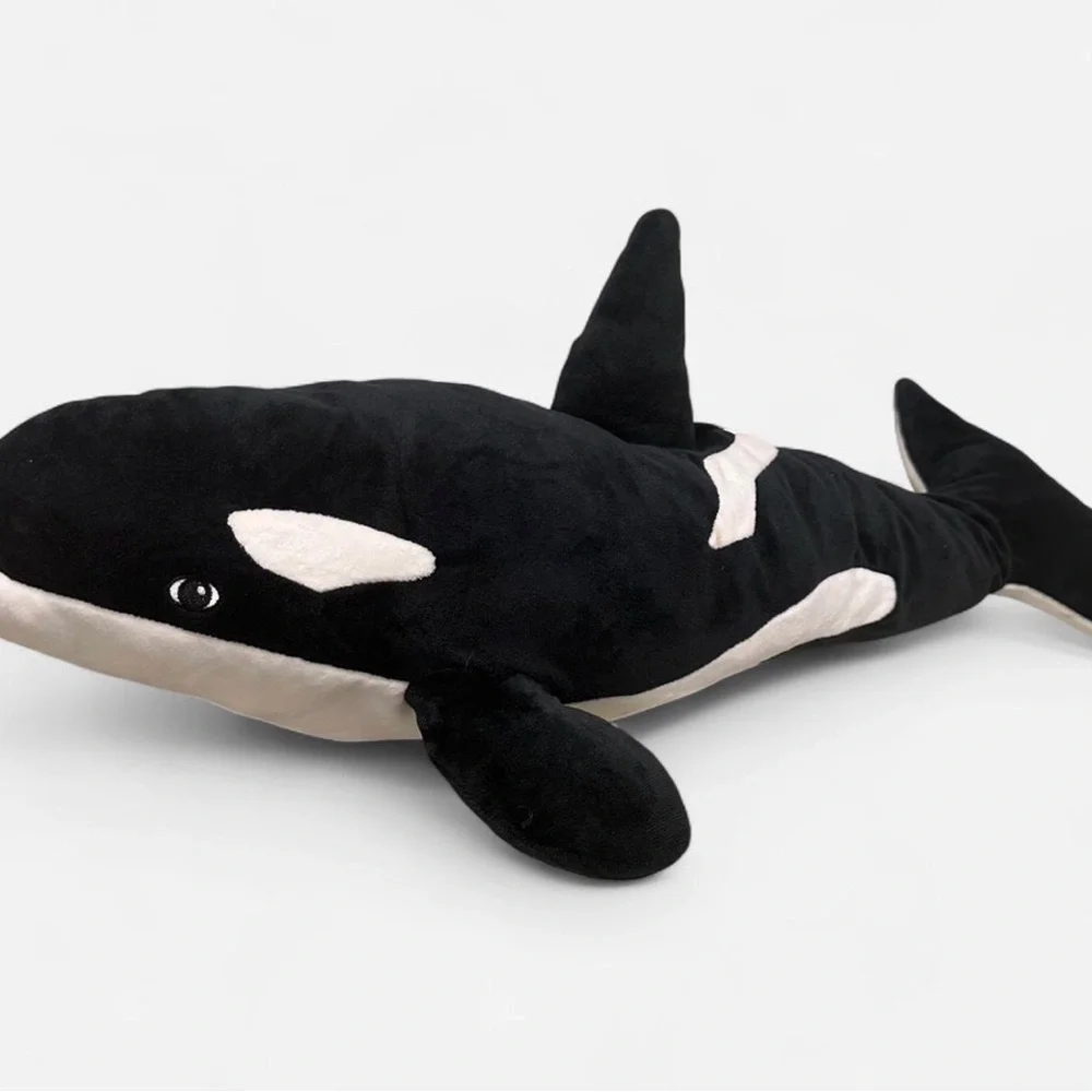 Black and White Orca Plush Toy - Picture 1 of 4